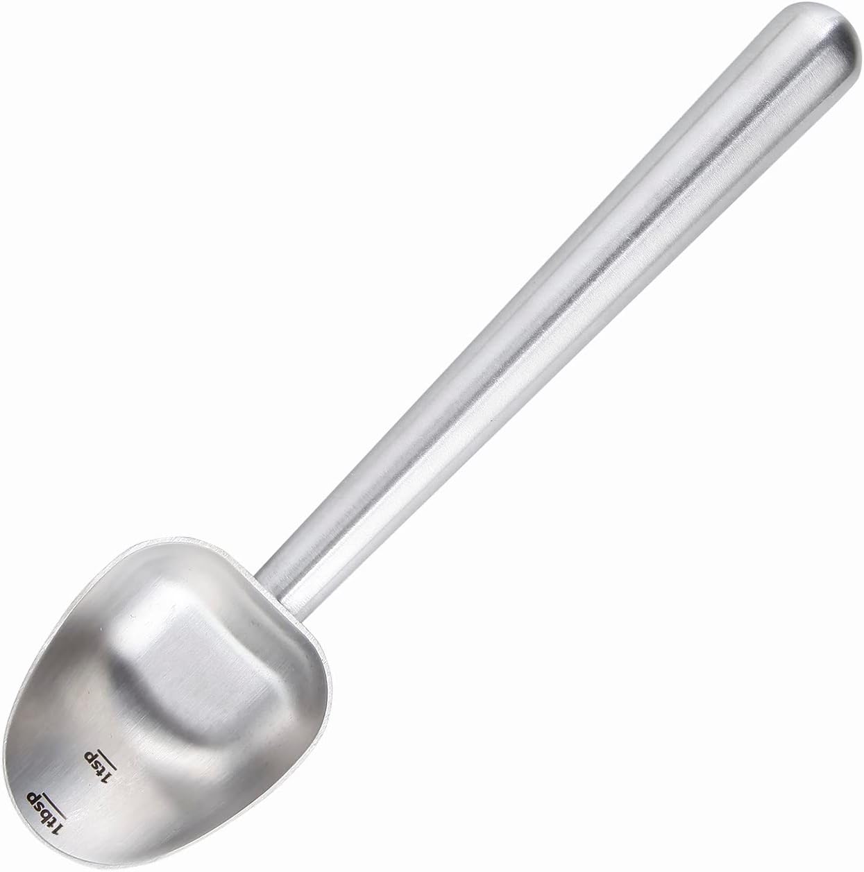 Easyworkz Edelstahl Kaffeemaßlöffel mit langem Hohlgriff, 7 g Messlöff