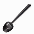 Easyworkz Stainless Steel Long Hollow Handle Coffee Scoop 7g Measuring Spoon for Ground Coffee and Loose Leaf Tea, Gunmetal Black