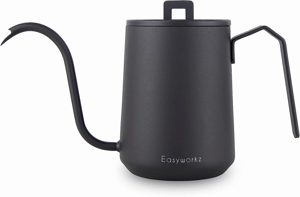 Gooseneck Pour Over Coffee Kettle 20 oz Stainless Steel Hand Drip Coffee Pot With Long Narrow Spout
