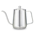 Easyworkz Gooseneck Pour Over Coffee Kettle 30 fl oz / 900 ml Stainless Steel Hand Drip Coffee Pot with Long Narrow Spout Suitable for Induction Cookers, Silver