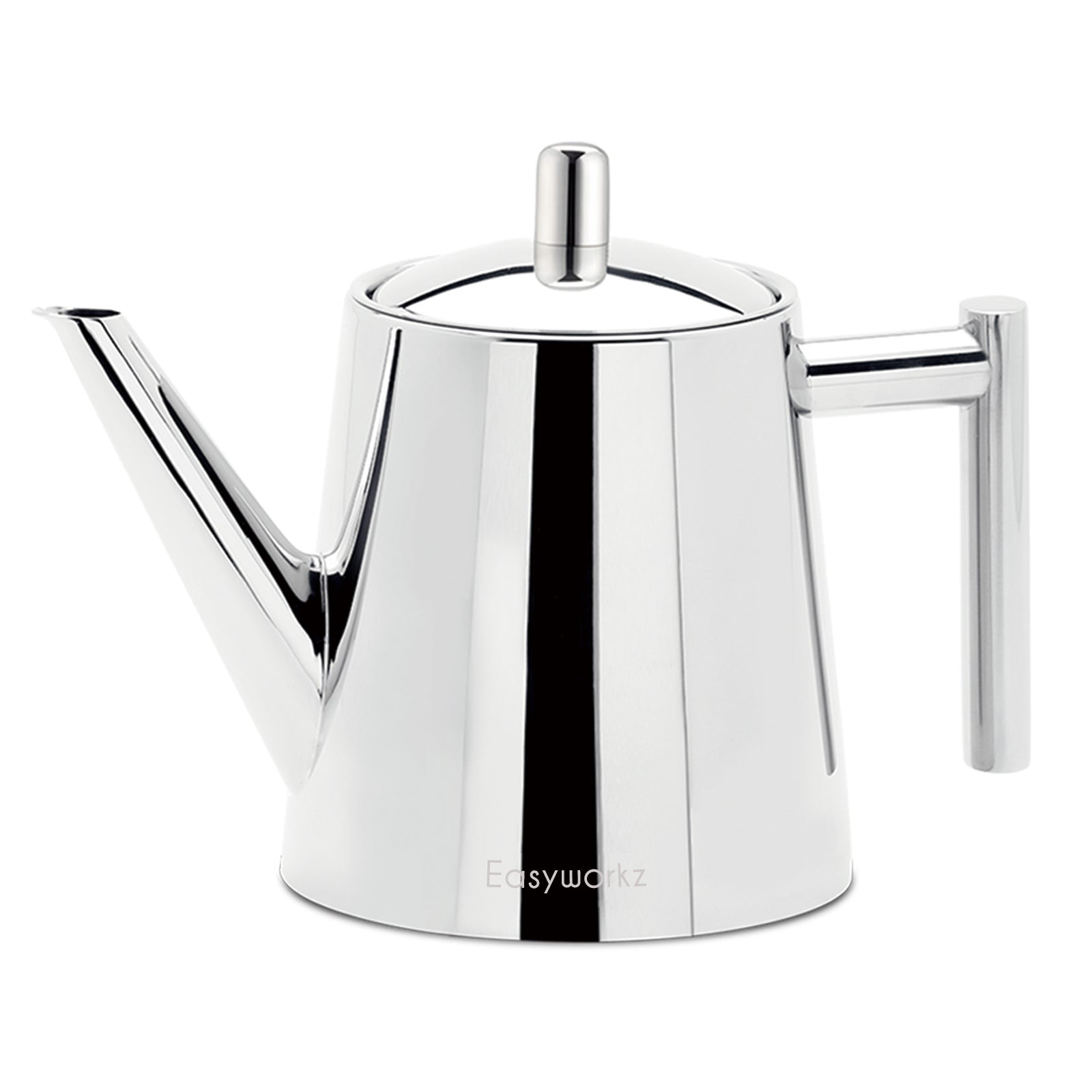 Easyworkz Stainless Steel Teapot with Removeable Infuser Stovetop Tea Maker for Fruit Herbal and Infusion Tea, 27 fl.oz / 800 ml