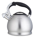 Easyworkz Whistling Stovetop Tea Kettle Food Grade Stainless Steel Hot Water Tea Pot With Loud Whistle, 2.4 qt / 2.3 L