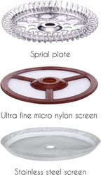 French Press Filter Replacement Parts - 3 Pcs Set for Easyworkz Coffee Press Cafetiere