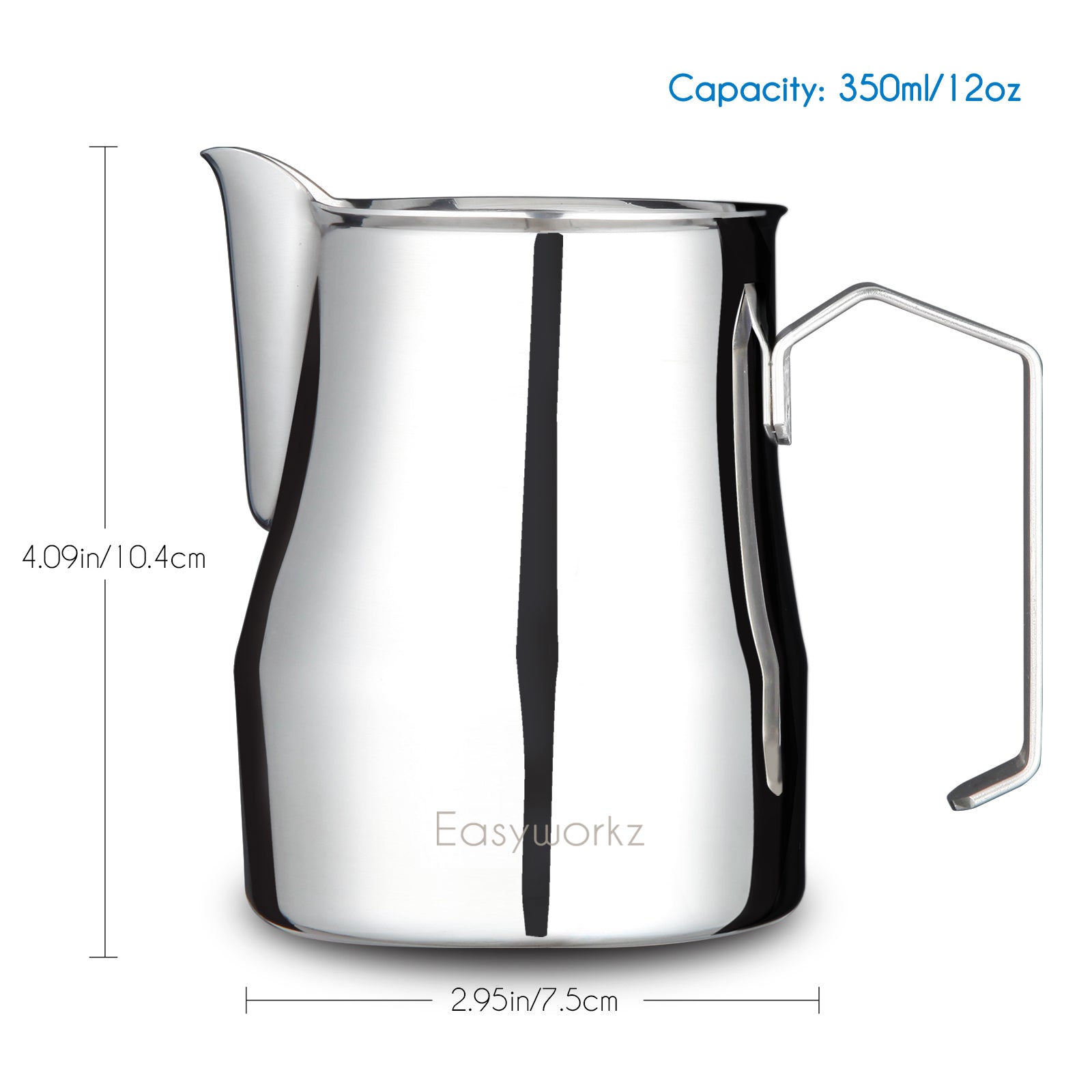 Easyworkz Espresso Steaming Pitcher Stainless Steel Coffee Frothing Pi