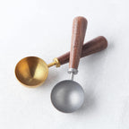 Easyworkz Retro Stainless Steel Coffee Spoon With Black Walnut Handle 10g Measuring Spoon, Vintage