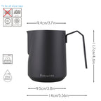 Espresso Steaming Pitcher Stainless Steel 20 oz Coffee Frothing Picther Milk Jug Cappuccino Latte Art Cup