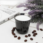 Easyworkz Stainless Steel Espresso Cup 2pcs Set Double Wall Insulated Metal Demitasse Cups
