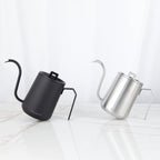 Gooseneck Pour Over Coffee Kettle 20 oz Stainless Steel Hand Drip Coffee Pot With Long Narrow Spout