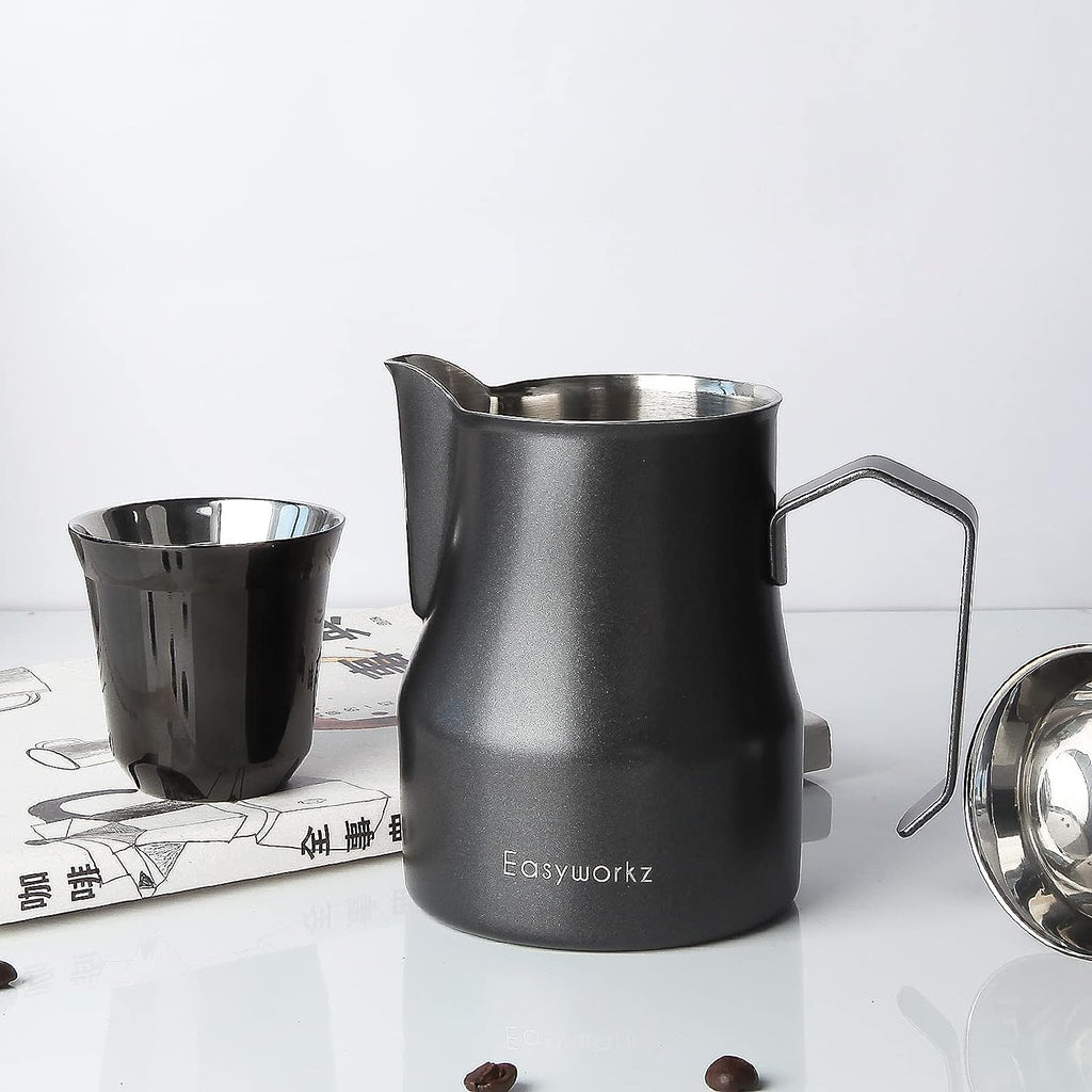 Easyworkz Espresso Steaming Pitcher Stainless Steel Coffee Frothing Picther Milk Jug Cappuccino Latte Art Cup