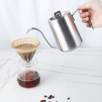 Gooseneck Pour Over Coffee Kettle 20 oz Stainless Steel Hand Drip Coffee Pot With Long Narrow Spout