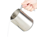Espresso Steaming Pitcher Stainless Steel 20 oz Coffee Frothing Picther Milk Jug Cappuccino Latte Art Cup