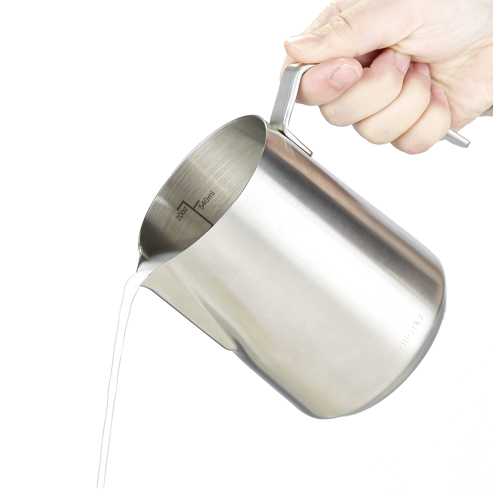 Espresso Steaming Pitcher Stainless Steel 20 oz Coffee Frothing Picther Milk Jug Cappuccino Latte Art Cup