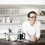 Easyworkz French Press Coffee Tea Maker with Borosilicate Glass Soft Grip Handle