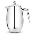 Easyworkz Nando French Press 34 fl.oz / 1000ml Double Wall Insulated Thermal Coffee Maker 304 Stainless Steel Cafetiere