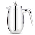Easyworkz Nando French Press 12 fl.oz / 350 ml Double Wall Insulated Thermal Coffee Maker 304 Stainless Steel Cafetiere,
