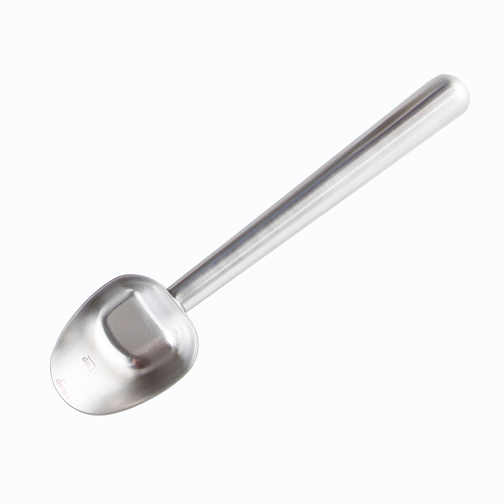 Easyworkz Stainless Steel Long Hollow Handle Coffee Scoop 7g Measuring Spoon for Ground Coffee and Loose Leaf Tea