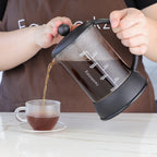 Easyworkz Eclipse French Press Coffee Tea Maker with Borosilicate Glass