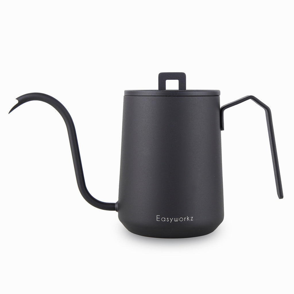 Gooseneck Pour Over Coffee Kettle 20 oz Stainless Steel Hand Drip Coffee Pot With Long Narrow Spout