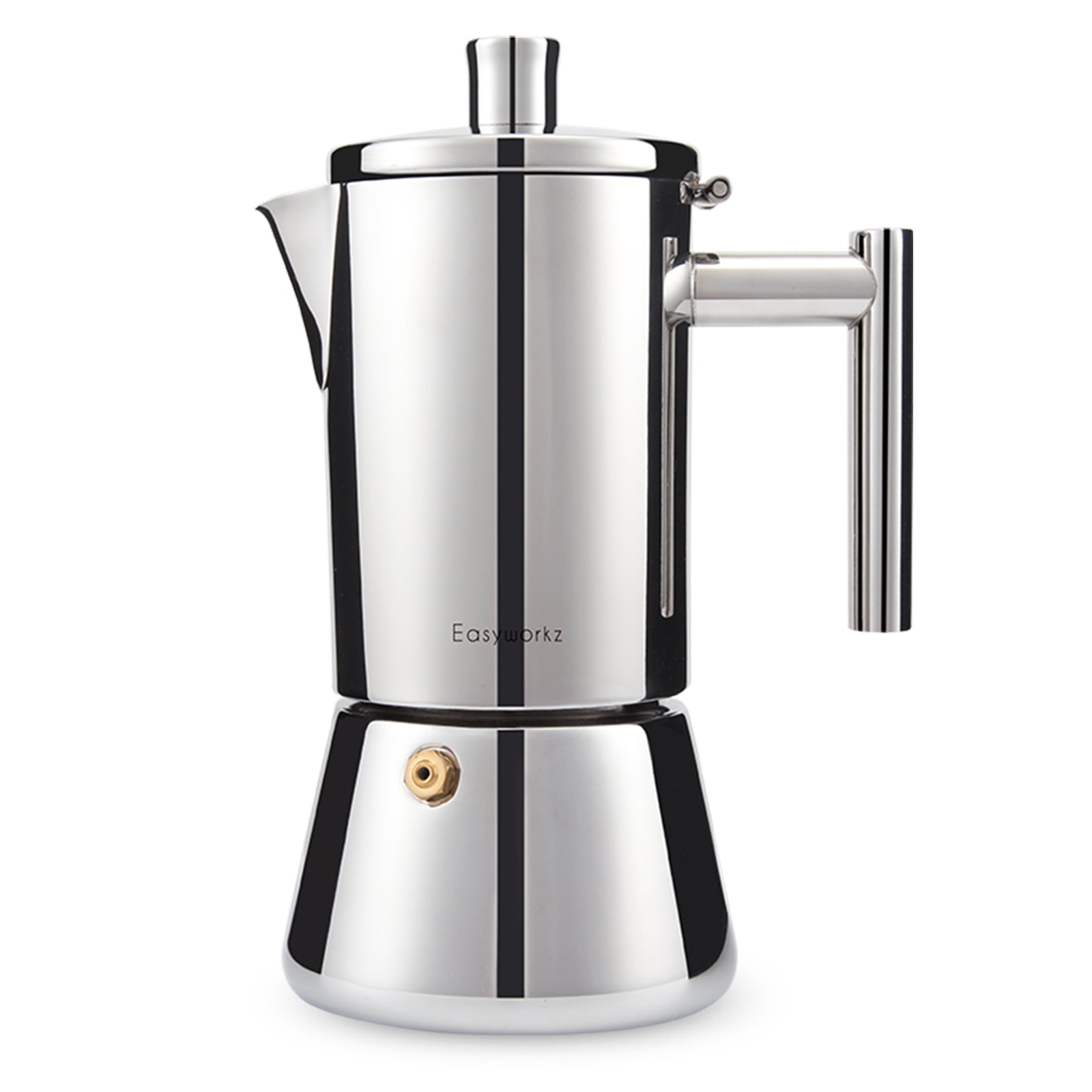 mokaページ Easyworkz Diego Stovetop Espresso Maker Stainless Steel Italian Coffee