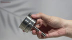 Easyworkz Stainless Steel Coffee Funnel Filter 4-12 Cup, Espresso Maker Replacement