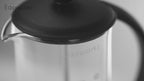 Easyworkz Eclipse French Press Coffee Tea Maker with Borosilicate Glass